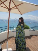 Aishwarya Rai Bachchan is wearing Roberto Cavalli Kaftan and the shoes are Giuseppe Zanotti at the Media Call Day 2 at Cannes Film Festival on 23rd May 2012 (4).jpg